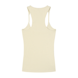 Slim Fit Ribbed Racerback Tank Top