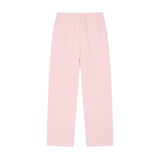 Solid Color Straight-Leg Sweatpants