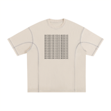 Streetwear Contrast-Stitched Cotton T-Shirt