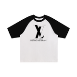 Color-Blocked Raglan Sleeve T-Shirt