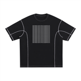 Streetwear Contrast-Stitched Cotton T-Shirt