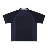 Striped V-Neck Soccer Jersey