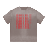 “I” Shape Gradient Washed T-Shirt
