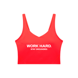 Women's V-Neck Yoga Sports Bra
