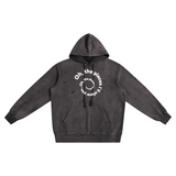 Distressed Vintage Wash Hoodie