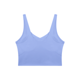 Women's V-Neck Yoga Sports Bra