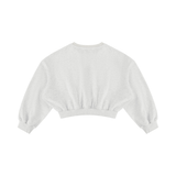 Women's Boxy Cropped Crewneck Sweatshirt