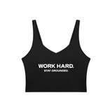 Women's V-Neck Yoga Sports Bra