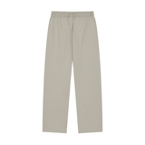 Solid Color Straight-Leg Sweatpants