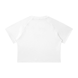 Women's Mineral Wash Raglan Crop T-Shirt