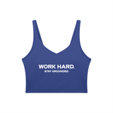 Women's V-Neck Yoga Sports Bra
