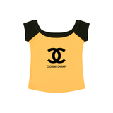 Women's Color Block Raglan Baby T-Shirt