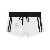 Women's Contrast Stripe Track Shorts