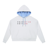 Contrast Drawstring Hoodie