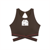 Women’s Criss-Cross Band Sports Bra
