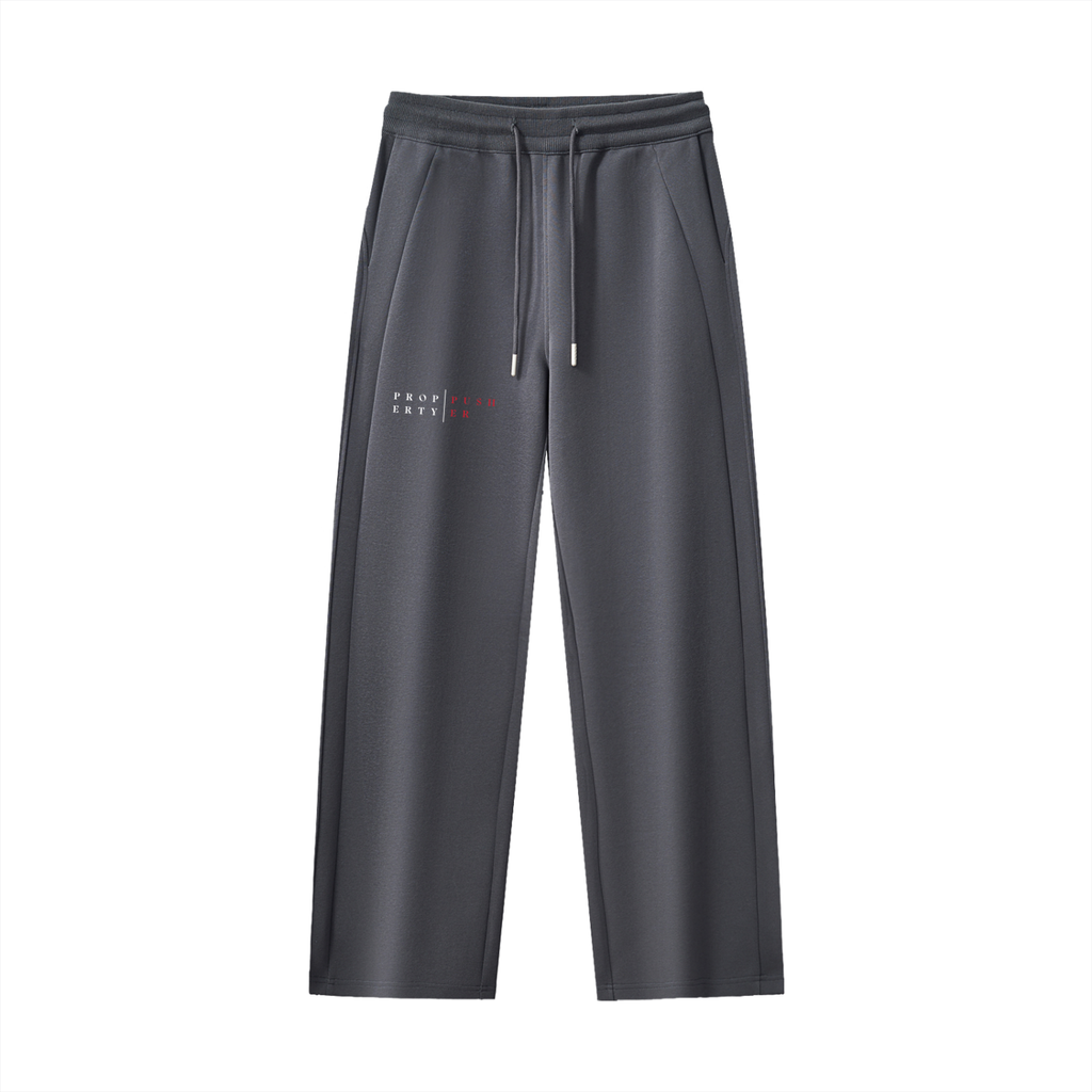 Essential Drawstring Straight-Leg Sweatpants