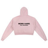 Snow Washed Cropped Hoodie
