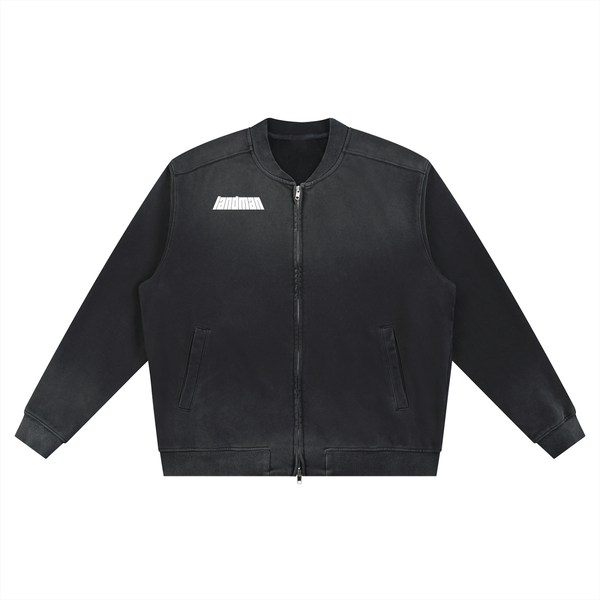 Sun Fade Heavyweight Baseball Jacket