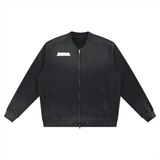 Sun Fade Heavyweight Baseball Jacket