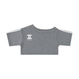 Women's Off-the-Shoulder Crop T-Shirt
