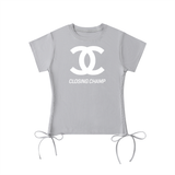 Essential Drawstring T-Shirt