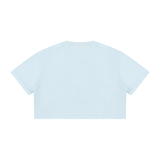 Women's Mineral Wash Cotton Crop T-Shirt