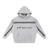Sun Fade Contrast Tape Fleece Hoodie