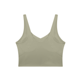 Women's V-Neck Yoga Sports Bra