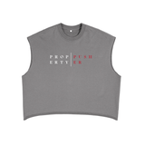 French Terry Boxy Tank Top