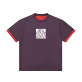 Contrast Cuff Cuffed T-Shirt
