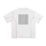 Streetwear Contrast-Stitched Cotton T-Shirt