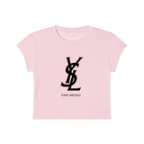 Women's Slim-Fit Cropped T-Shirt