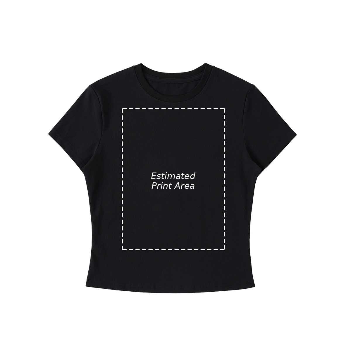 Essential Bodycon Crewneck T-Shirt Main image