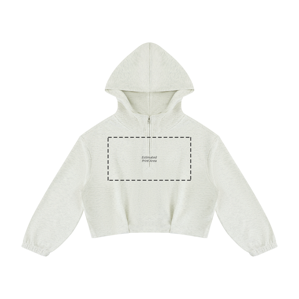 Women’s Boxy Quarter-Zip Hoodie