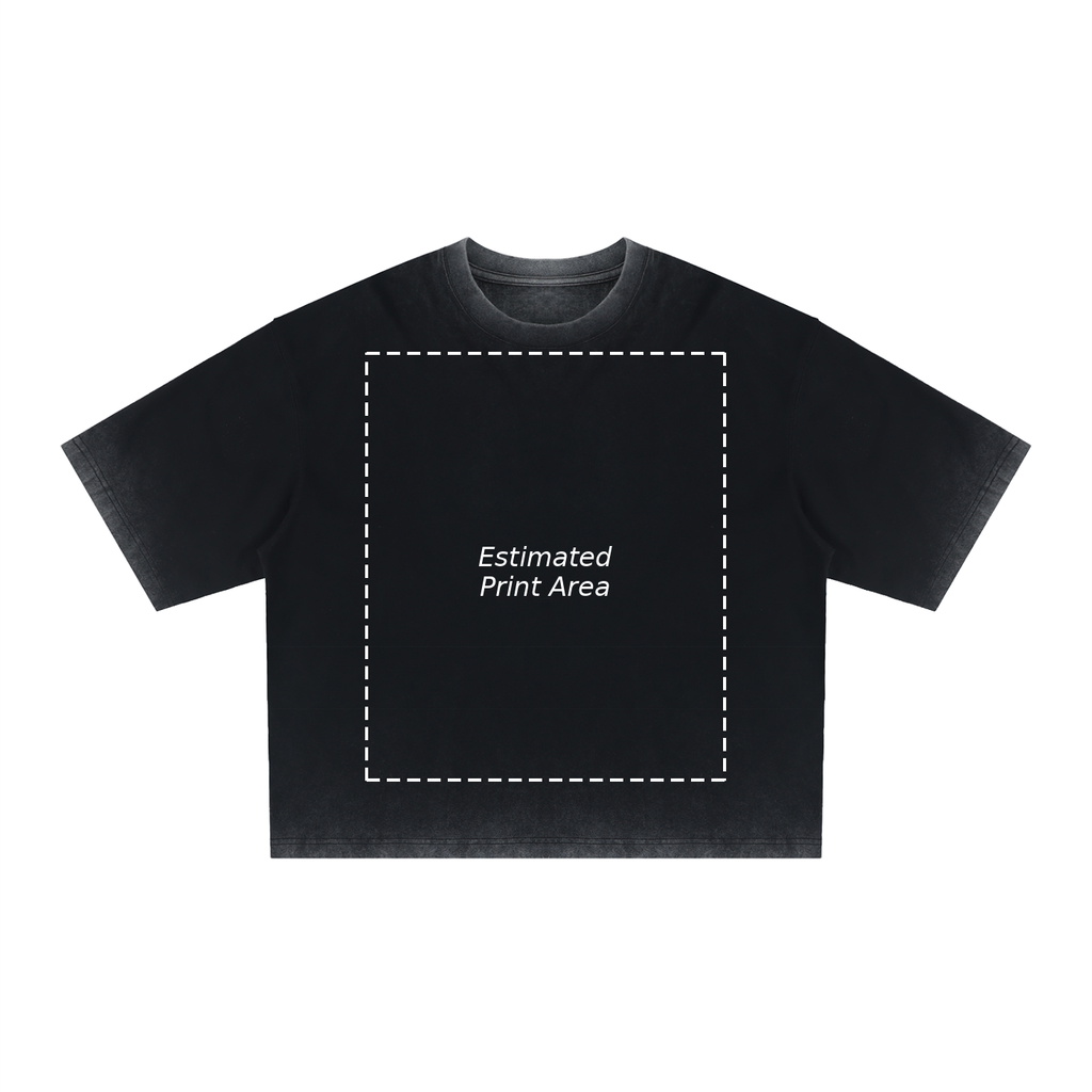 Unisex Reverse Dyed Boxy T-Shirt