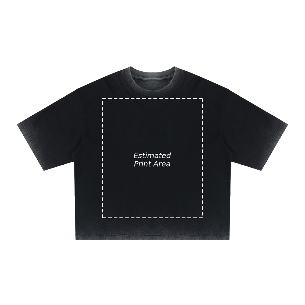 Unisex Reverse Dyed Boxy T-Shirt