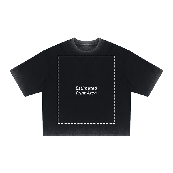 Unisex Reverse Dyed Boxy T-Shirt