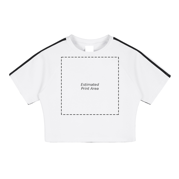 Taped Cooling Performance Crop Top