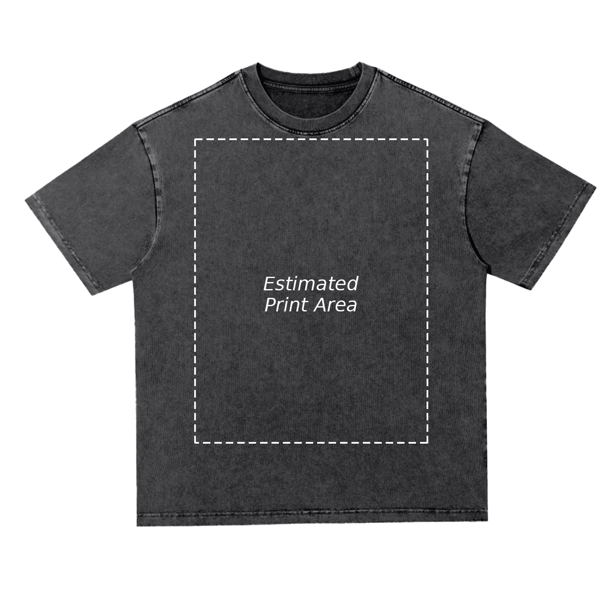 Snow Washed Heavyweight Oversize T-Shirt