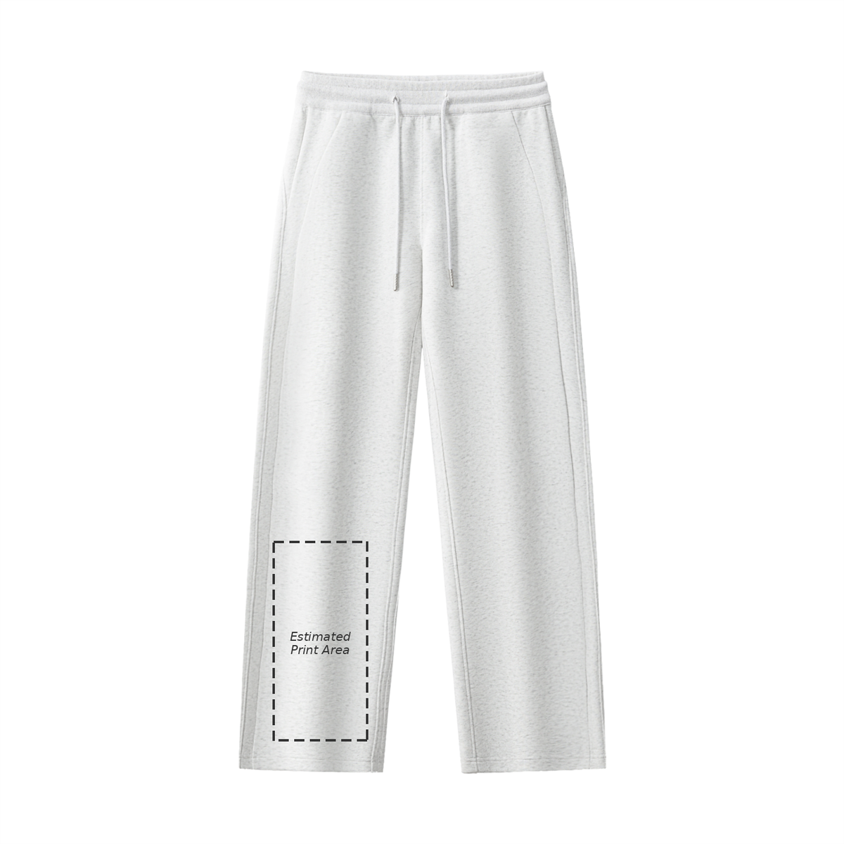 Essential Drawstring Straight-Leg Sweatpants Main image