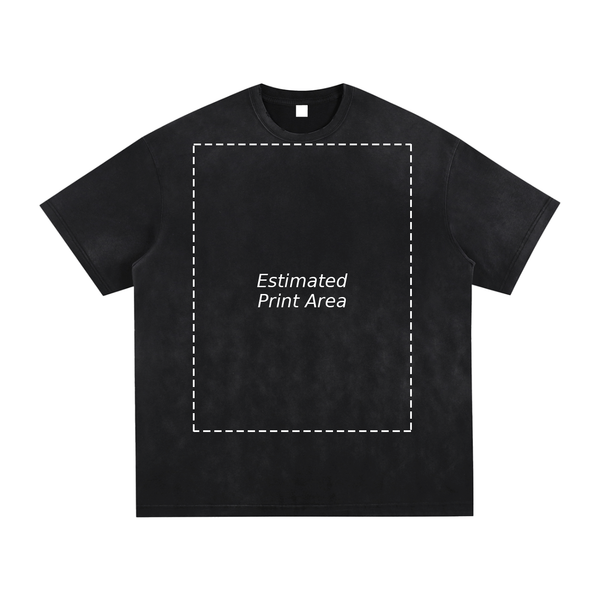 Vintage Washed Hand-Frayed T-Shirt