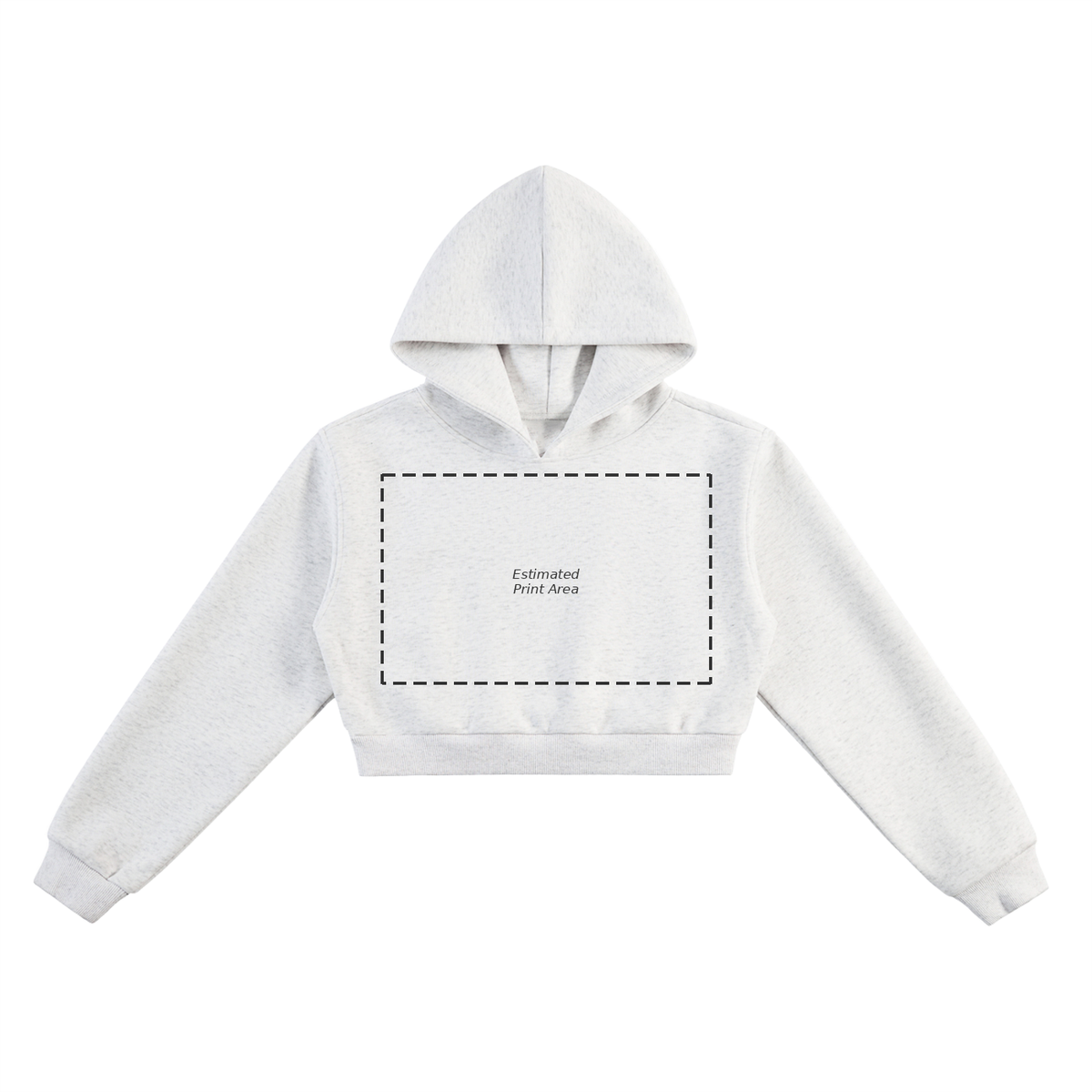 Essential Cropped Hoodie Main image