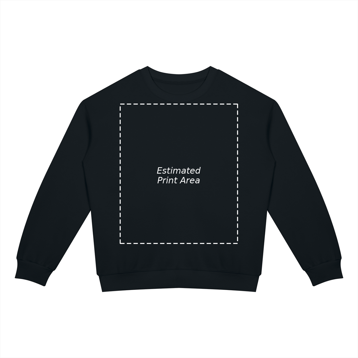 Unisex Drop Shoulder Crewneck Sweatshirt