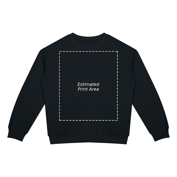 Unisex Drop Shoulder Crewneck Sweatshirt