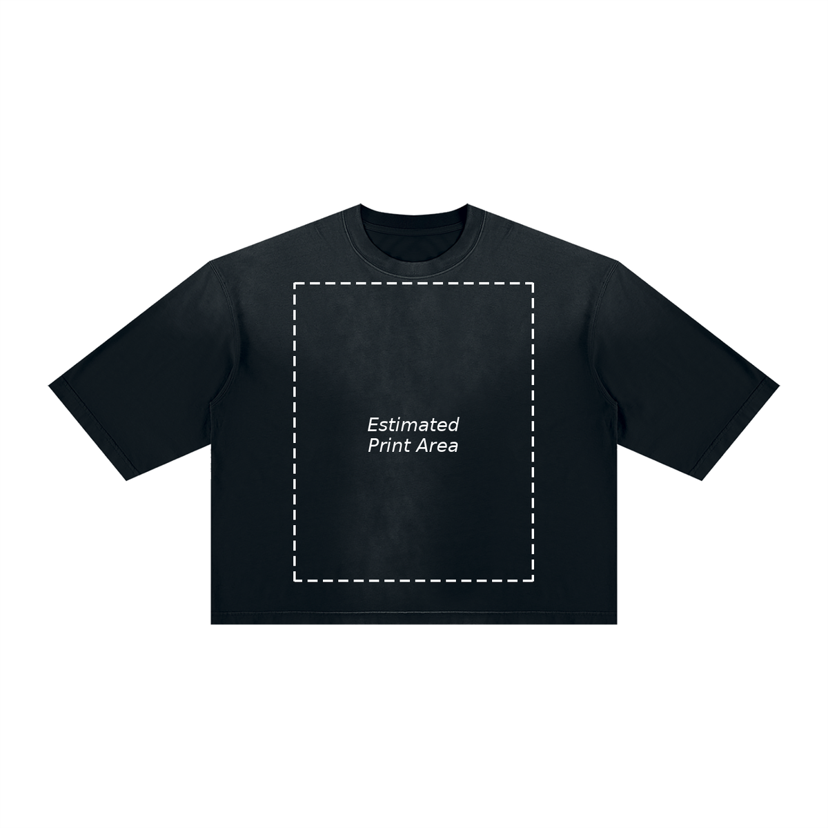 Unisex Vintage Wash Sunfade Boxy T-Shirt