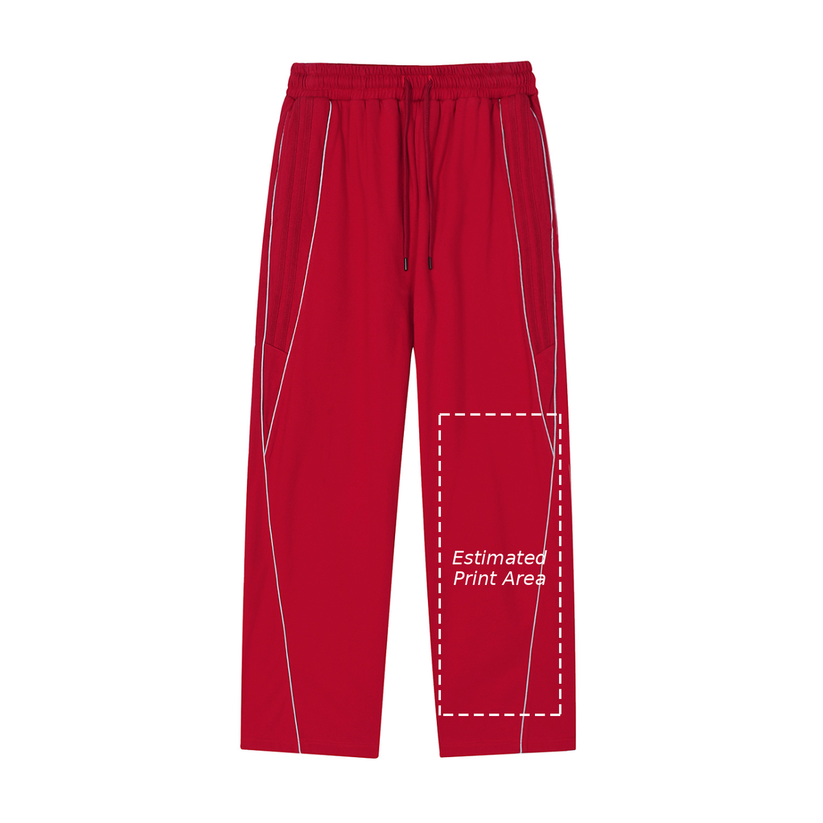Reflection Striped Straight-Leg Sweatpants Main image