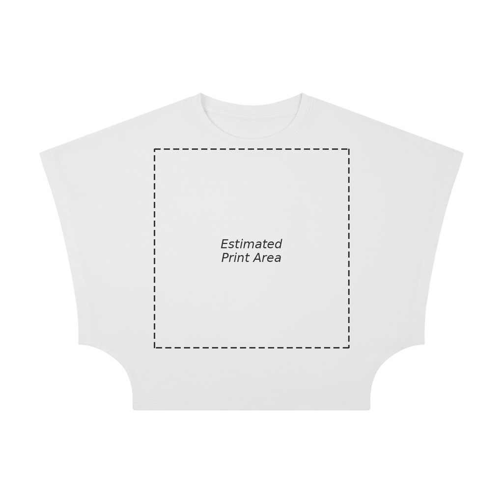 Women's Cropped Dolman T-Shirt