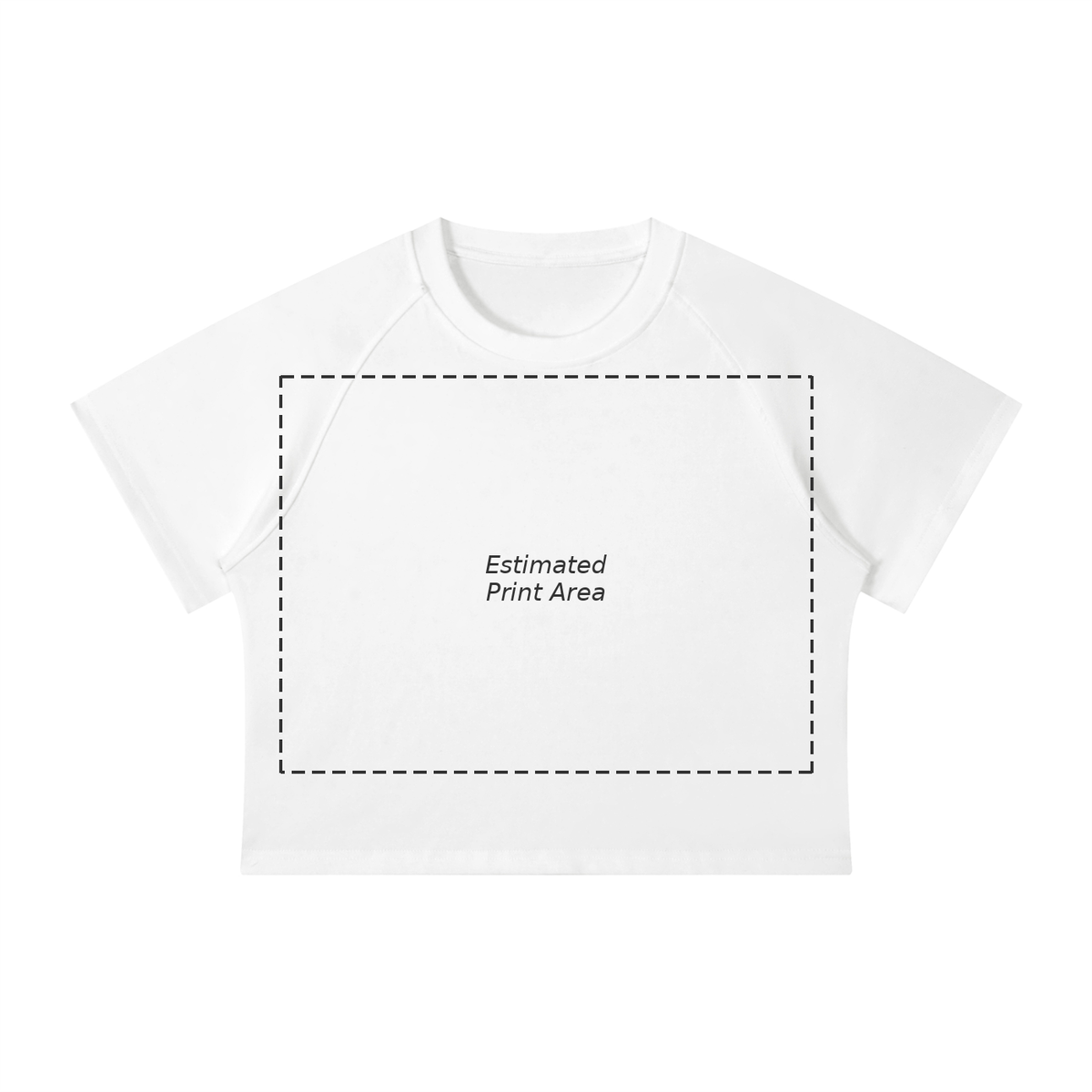 Women's Mineral Wash Raglan Crop T-Shirt Main image