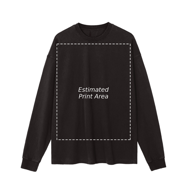 Vintage Washed Long Sleeve T-Shirt