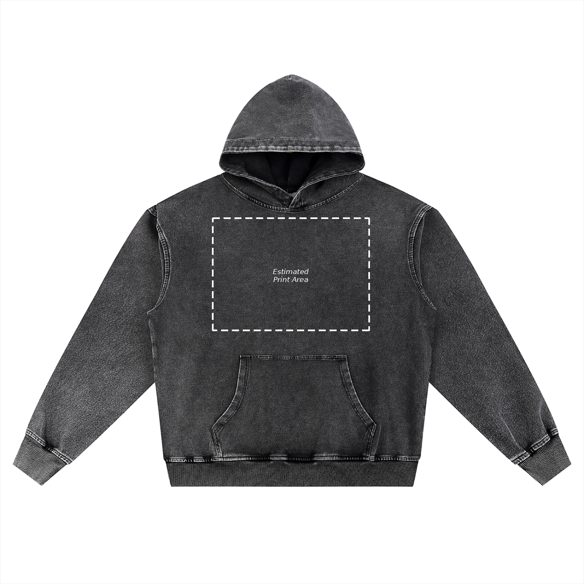 Snow Wash Oversized Hoodie Main image